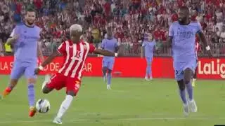 Largie Ramazani goal vs real madrid almeria 1-0 real madrid
