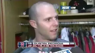 Dustin Pedroia- Laser Show