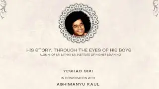 His story, through the eyes of His boys - Yeshab Giri