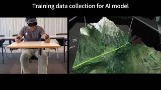 CHI25 &mdash; Sketch2Terrain: AI-Driven Real-Time Terrain Sketch Mapping in AR  &mdash;  Video Figure