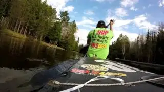 Burtons Landing to Stephan Bridge (1 of 2) - C2 Racing Canoe