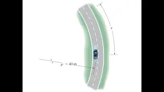 12–129. The car has an initial speed v0 = 20 m/s at s =0 If it increases its speed.#Hibbeler#Dynamic