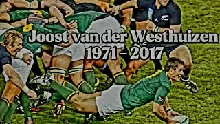 Joost van der Westhuizen Tribute : Legendary Springbok Scrum-half Rugby Player #rugby