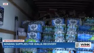 Sending supplies for Hurricane Idalia recovery