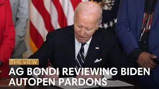 GOP Pushes to Review Biden Autopen Pardons | The View
