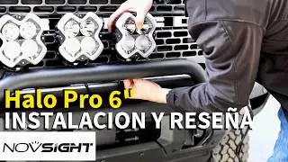 Instale las Novsight Halo Pro 6