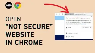 How to FIX not Secure Website in Chrome | Open A 