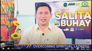 OVERCOMING SPIRITUAL LAZINESS | October 07, 2025