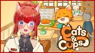 [Cats & Cups] LIVE | Cozy Cat Café Gameplay and Chill Time