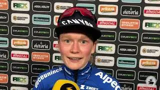 Puck Pieterse blij na moeizame zege in Diegem: &ldquo;Begon wel te stressen&rdquo;