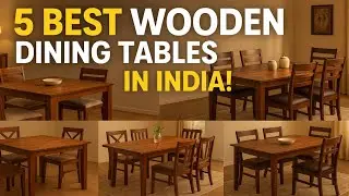 5 Best Wood dining table 4 seater | Best wood dining table design | Wooden dining table