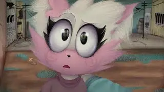 Uh? (Fanart Scene Redraw Speedpaint- Não confie em estranhos)