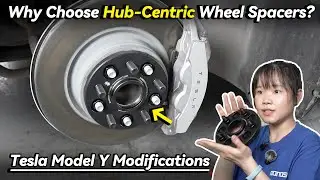 Why Choose Hub-Centric Wheel Spacers? - BONOSS Tesla Model Y Modifications