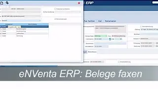 eNVenta ERP ✅ Belege faxen