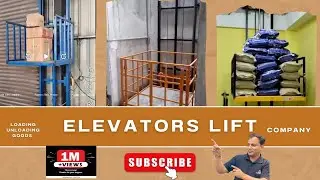 🚀 Goods Elevator Lift Demo | Loading Unloading Lift for Factory & Warehouse