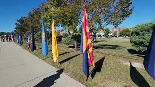 Emma Oct 18 2023 Family Day Flag Walk