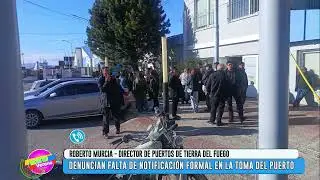 Exclusiva de Canal 4 Posadas. Roberto Murcia, director de Puertos de Tierra del Fuego, en vivo.