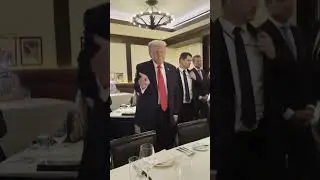 Pro-Palestinian protesters heckle Trump at restaurant | REUTERS