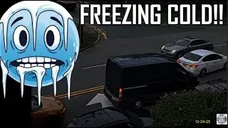FREEZING COLD!!  Live Traffic of USA! #liveTraffic ##crazy drivers