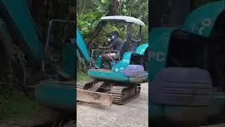 Clearing New Driveway Amazing Dozer Bucket Working #shorts