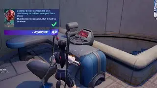 Establish Device Uplink near Sanctuary, Seven Outpost II, Synapse station in Fortnite