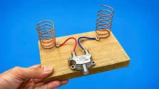 📡 Stop Wasting Money on TV Antennas! Just Use a SPLITTER and a SPRING