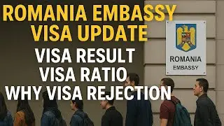 ROMANIA EMBASSY VISA UPDATE 2026 | VISA RESULT | APPROVAL RATIO | REJECTION REASONS 🇷🇴