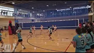 Rally, Movement Leading To Right Side Kill | Monica Perez | 2027 | Hitter/Middle Blocker 