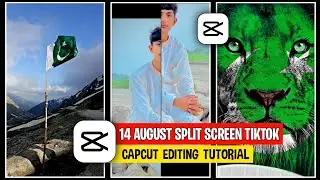 14 August CapCut Animation Video Editing | Drop The Line 14 August TikTok | 14 August Split Screen