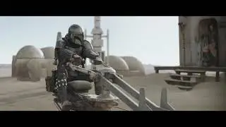 The Mandalorian S02E01 - Travel to Mos Pelgo