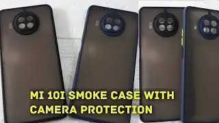 Mi 10i 5G Back Cover / Mi 10i 5G Cases / Mi 10i Camera Protection Case / Mi 10i Smoke Case