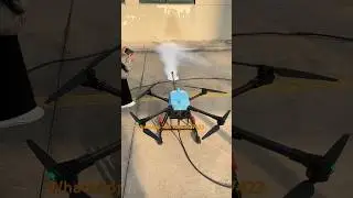 New cleaning drone and small pressure washer for window cleaning