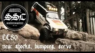 Rc Crawler1:18 3200KV Brushless FairRC 1/18 FCX18 LC80 Tri-Color