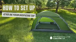 How to Set Up Ayamaya&rsquo;s Aether 1P Backpack Tent | Quick & Easy Solo Tent Setup Tutorial