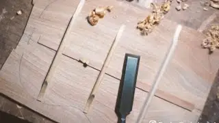 Making Ukulele - Part 03 : Processing the Back (Membuat Ukulele)
