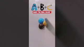 Acrylic Color Mix: A + B + C | Vibrant Blend!
