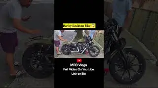 Harley Davidson Bike 😱🤯 #harleydavidson  #bike #shorts #mrbvlog