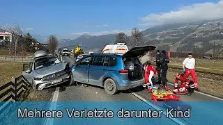 🚁 🚑 3-Jährige bei Verkehrsunfall auf B169 schwer verletzt - Fügen 🏥🚓