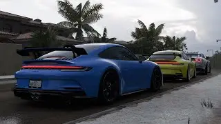 Porsche 911 GT3 & Nissan GTR R35 | Comboio | Forza Horizon 5