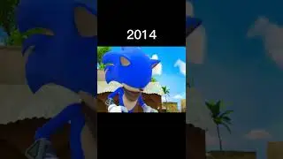 Evolution of Sonic in the TV Series || #viral #evolution #sonic