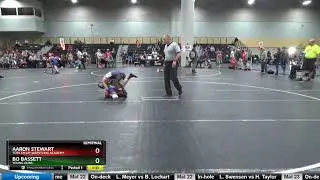 Big Grade 5 And 6 80 Bo Bassett Young Guns Vs Aaron Stewart Toss Em Up Wrestling Academy