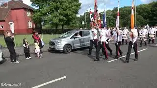 Ahoghill L.S.O.W. (No.1) @ Central Scottish 12th ~ Evening District Parade ~ Airdrie ~ 06/07/24 (4K)