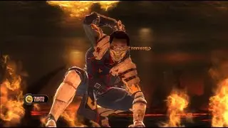 Mortal Kombat 9 xbox 360 Mods Hellfire Scorpion