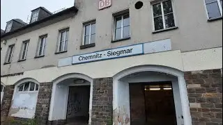 Regenwanderung von Siegmar bis Chemnitz entlang der Zwickauer Stra&szlig;e bis zum Falkeplatz in Chem./ 4K