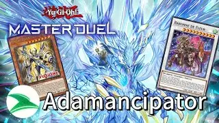 Master duel | Adamancipator deck | Control and negate cards
