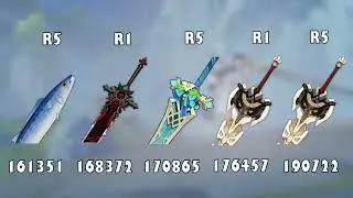 NEW F2P CHONGYUN WEAPON | MAILED FLOWER SHOWCASE & COMPARISON