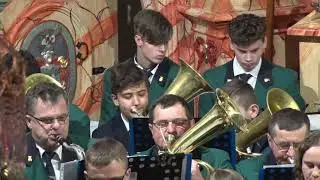 Koncert noworoczny Orkiestry Dętej w Łapszach Niżnych