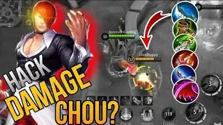 Hack Damage Chou?🔥Insection Build🔥Chou Gameplay🔥Dragon Boy🔥Fire Crown🔥Insection and Braxy🔥MLBB