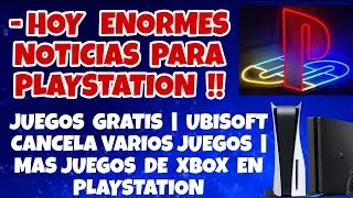 HUGE PLAYSTATION NEWS TODAY | FREE PS5 GAMES | GREAT GAME CANCELED | XBOX EVENT AND MORE