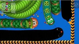 Worms Zone .io: UNLIMITED KILLS! World Record Gameplay? Snake game saamp wala game Tiger Gamer Rock